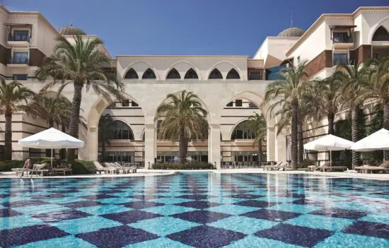 10 notti al Kempinski Hotel The Dome Belek con trattamento All Inclusive e 5 Green Fees a persona (2x Antalya Golf Club, 1x Kaya Palazzo, 1x Cullinan, 1x National)