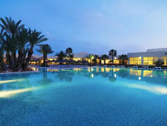 14 nights in Hotel Iberostar Mehari Djerba with all Inclusive and 5 Green Fees