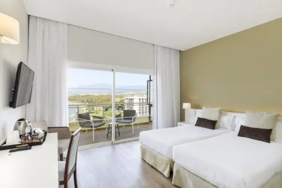 5 nights with breakfast at Sol Marbella Estepona - Atalaya Park including 2 green fees per person (Tramores Golf Course and Flamingos Golf Course).