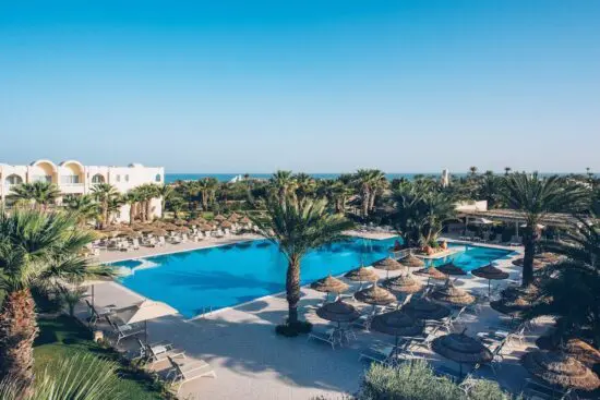 7 nights in Hotel Iberostar Mehari Djerba with all Inclusive and 3 Green Fees