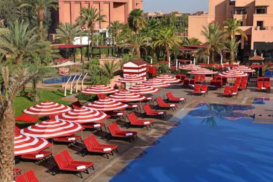 7 noches en el Mövenpick Hotel Mansour Eddahbi Marrakech con 3 greenfee (Montgomerie Golf Club, Royal Golf Club Marrakech, Golf Club Rotana Palmeraie)