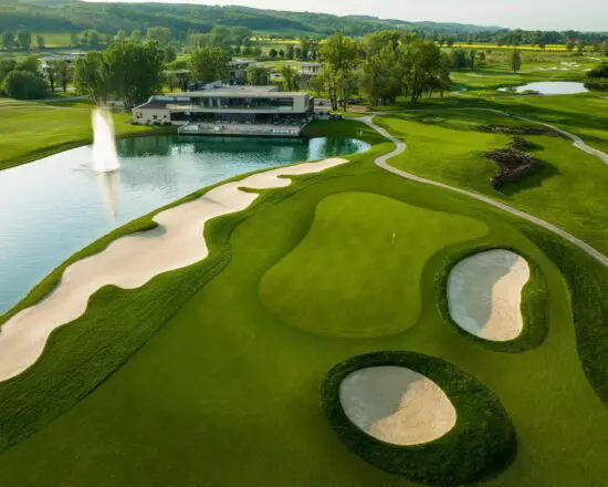 7 nights half board at Lotus Therme Hotel & Spa including 3 Green Fees at Zala Spring Golf Club and a Danube River Cruise