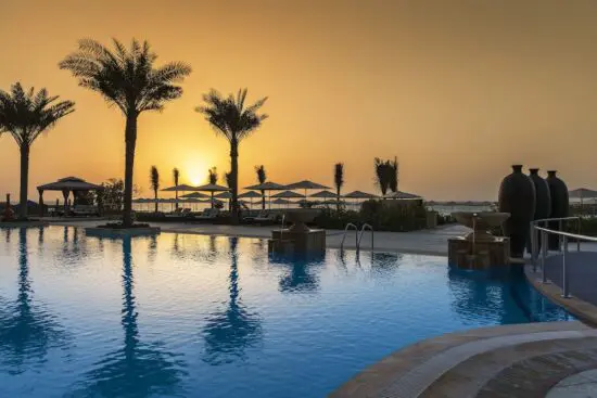 7 nights with breakfast in Ajman Saray including 3 Green Fees per person at Al Zorah Golf Club