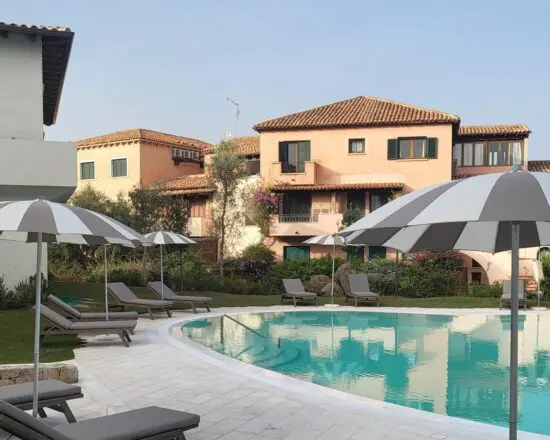 9 nights with breakfast at Hotel Sestante and 4 green fees at GC Pevero