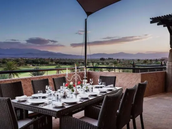 14 nuits avec petit-déjeuner au Fairmont Royal Palm Marrakech et 7 green fees par personne (GC Fairmont, Samanah, Assoufid, The Tony Jacklin, Noria, Atlas)