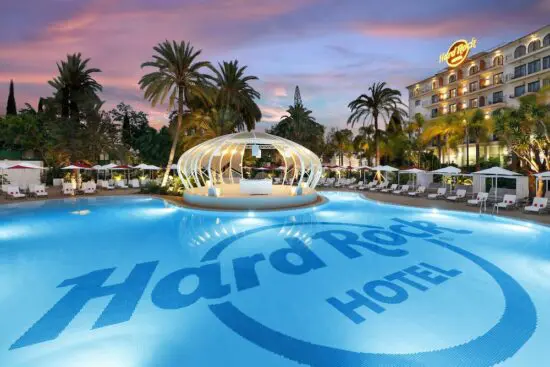 3 Übernachtungen mit Frühstück im Hard Rock Hotel Marbella inklusive einer Greenfee pro Person (Los Naranjos Golf Club)