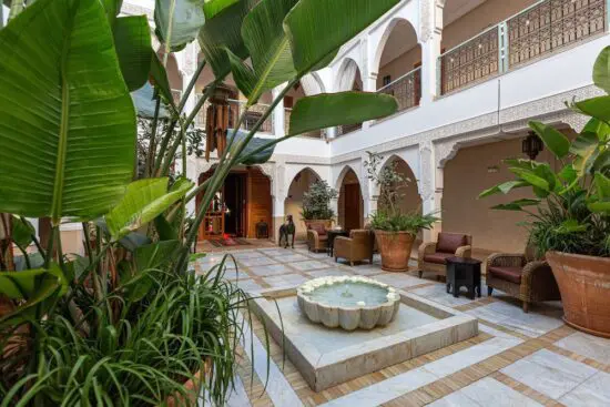 5 nights at Riad Villa Blanche with 2 greenfees (Golf Les Dunes, Golf de l'Ocean)