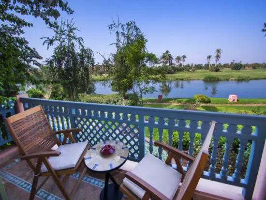 5 Übernachtungen mit Frühstück im Golf Club Rotana Suites inklusive 4 Greenfees pro Person (Golf Club Rotana Palmeraie)