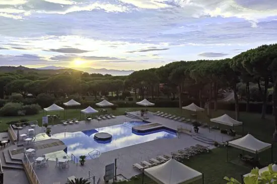 5 nights at Golf Hotel Punta Ala with breakfast and 2 greenfees (Golf Club Punta Ala, Golf Club Toscana)