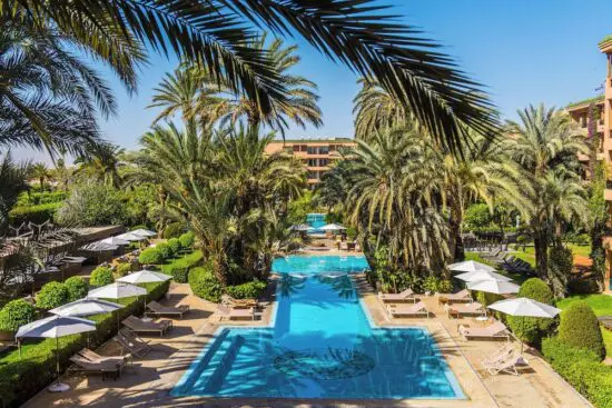 5 nights at Sofitel Marrakech Palais Imperial & Spa with breakfast and 2 green fees (The Montgomerie Golf Club, Royal Golf Club)